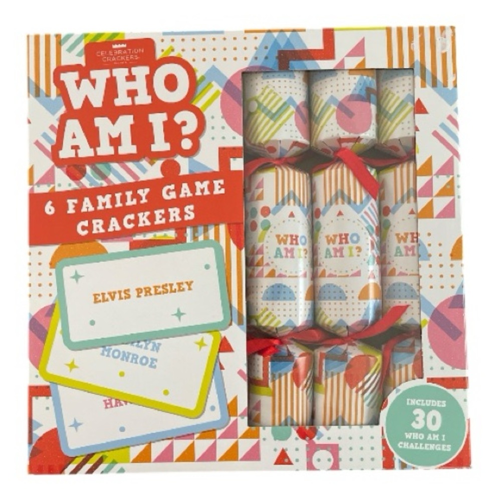 NWT   Who Am I? Family Game Crackers